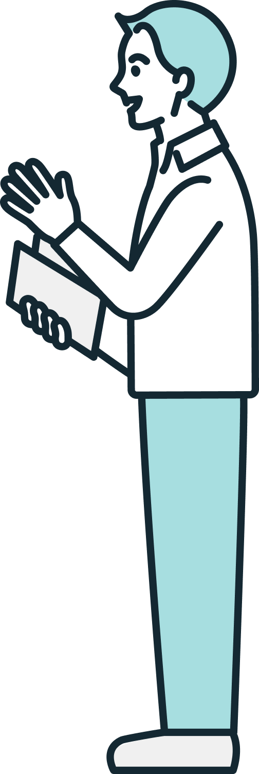 男性のイラスト